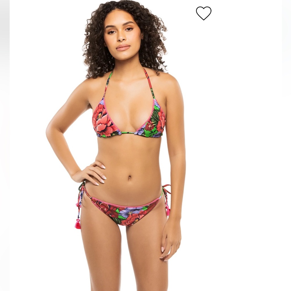 Farm Rio Winter Chita Bikini Set Size XS (Rare find)